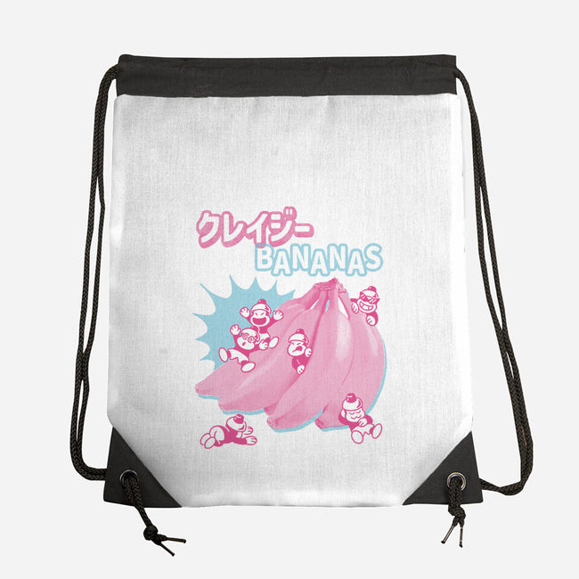 Crazy Bananas-None-Drawstring-Bag-Henrique Torres