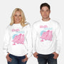 Crazy Bananas-Unisex-Crew Neck-Sweatshirt-Henrique Torres