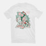 Pizza Break-Womens-Fitted-Tee-Henrique Torres
