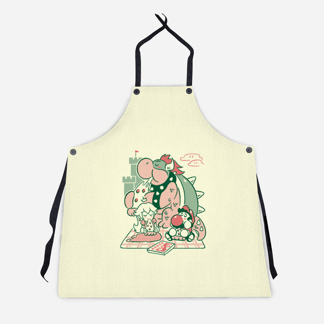 Pizza Break-Unisex-Kitchen-Apron-Henrique Torres