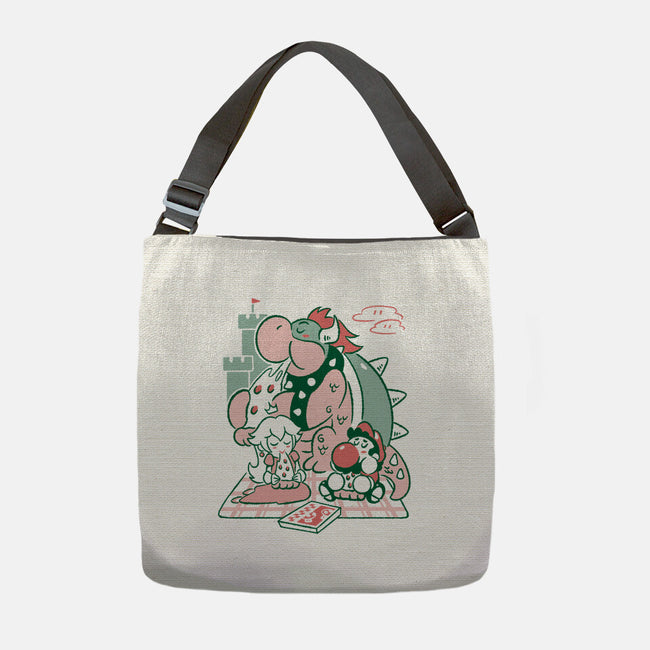 Pizza Break-None-Adjustable Tote-Bag-Henrique Torres