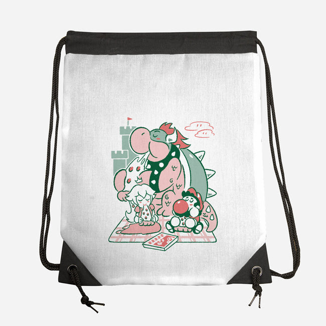 Pizza Break-None-Drawstring-Bag-Henrique Torres