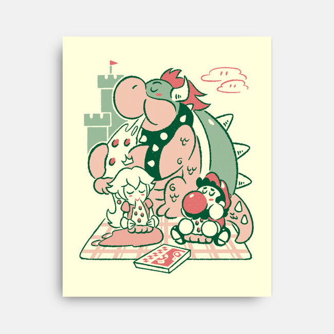 Pizza Break-None-Stretched-Canvas-Henrique Torres