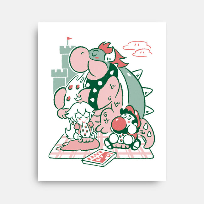 Pizza Break-None-Stretched-Canvas-Henrique Torres