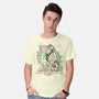Pizza Break-Mens-Basic-Tee-Henrique Torres