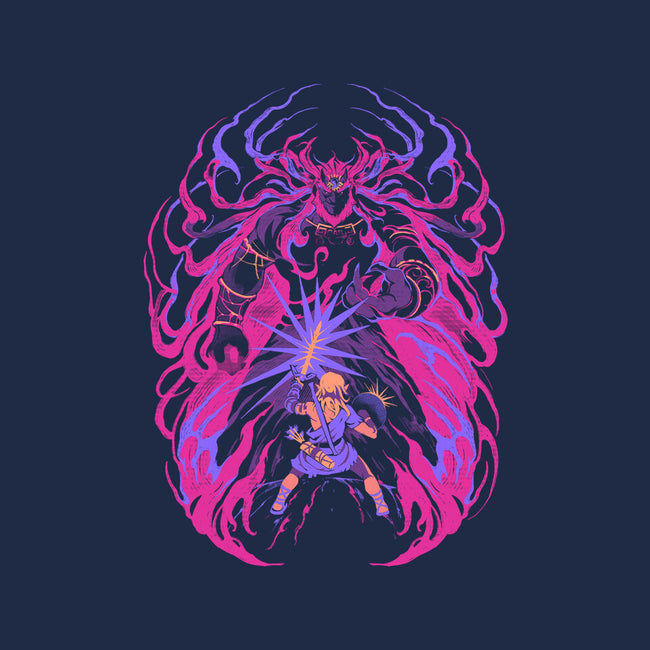 Light Against The Demon King-Mens-Long Sleeved-Tee-ilustrata