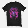 Light Against The Demon King-Womens-Fitted-Tee-ilustrata