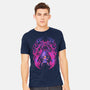 Light Against The Demon King-Mens-Heavyweight-Tee-ilustrata