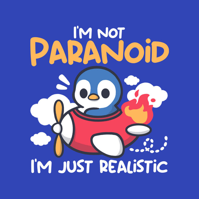 Paranoid Penguin-Womens-V-Neck-Tee-NemiMakeit