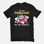 Paranoid Penguin-Mens-Premium-Tee-NemiMakeit