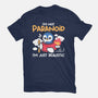 Paranoid Penguin-Mens-Premium-Tee-NemiMakeit