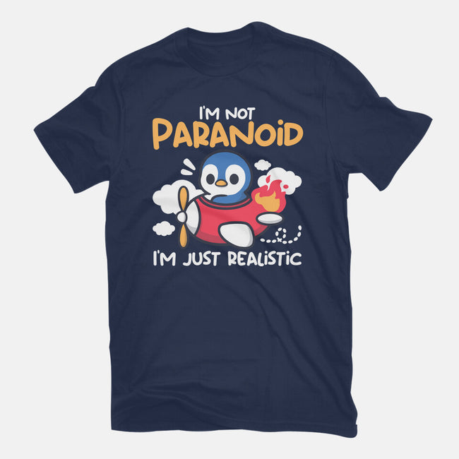 Paranoid Penguin-Womens-Basic-Tee-NemiMakeit