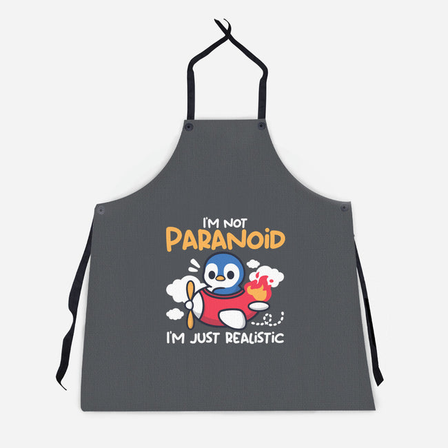 Paranoid Penguin-Unisex-Kitchen-Apron-NemiMakeit