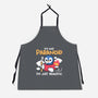 Paranoid Penguin-Unisex-Kitchen-Apron-NemiMakeit