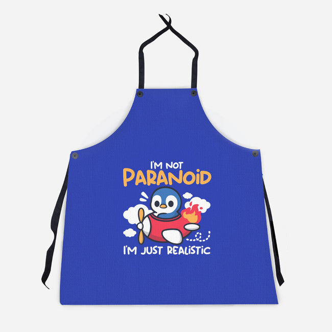 Paranoid Penguin-Unisex-Kitchen-Apron-NemiMakeit