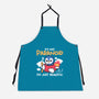 Paranoid Penguin-Unisex-Kitchen-Apron-NemiMakeit