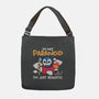 Paranoid Penguin-None-Adjustable Tote-Bag-NemiMakeit