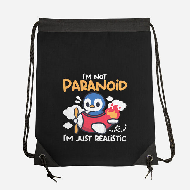 Paranoid Penguin-None-Drawstring-Bag-NemiMakeit