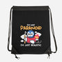 Paranoid Penguin-None-Drawstring-Bag-NemiMakeit