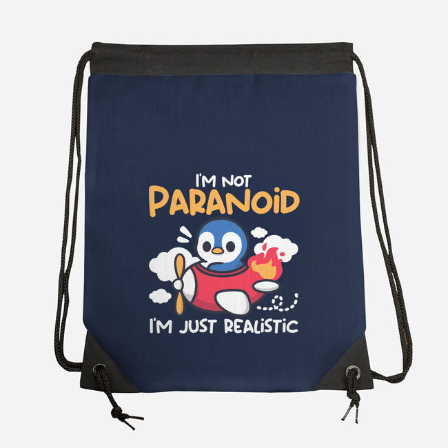 Paranoid Penguin-None-Drawstring-Bag-NemiMakeit