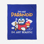 Paranoid Penguin-None-Fleece-Blanket-NemiMakeit