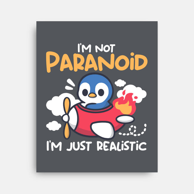Paranoid Penguin-None-Stretched-Canvas-NemiMakeit