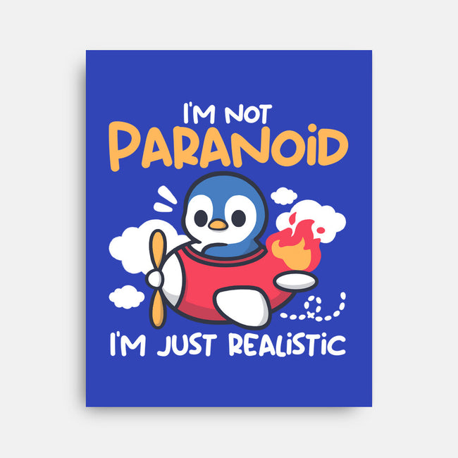Paranoid Penguin-None-Stretched-Canvas-NemiMakeit
