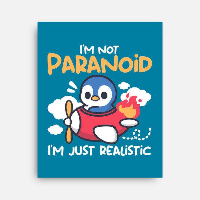 Paranoid Penguin-None-Stretched-Canvas-NemiMakeit