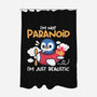 Paranoid Penguin-None-Polyester-Shower Curtain-NemiMakeit
