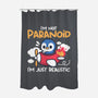 Paranoid Penguin-None-Polyester-Shower Curtain-NemiMakeit
