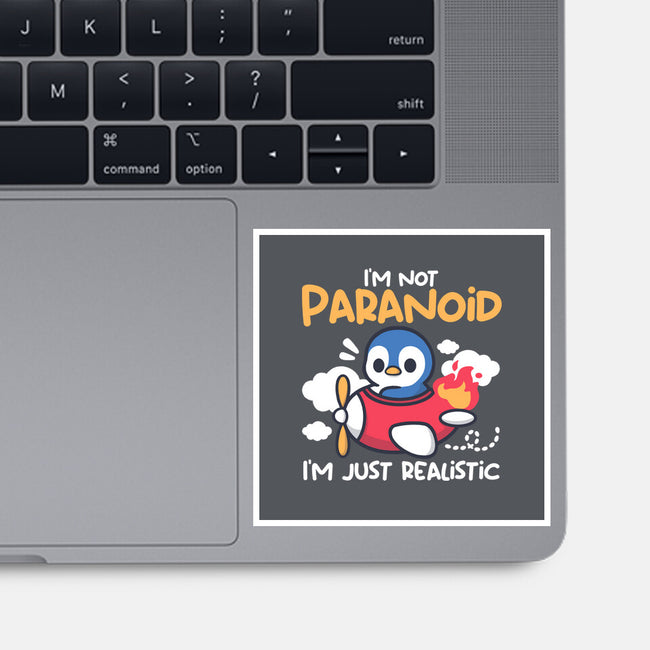 Paranoid Penguin-None-Glossy-Sticker-NemiMakeit