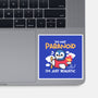 Paranoid Penguin-None-Glossy-Sticker-NemiMakeit