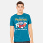 Paranoid Penguin-Mens-Heavyweight-Tee-NemiMakeit