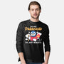 Paranoid Penguin-Mens-Long Sleeved-Tee-NemiMakeit