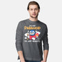 Paranoid Penguin-Mens-Long Sleeved-Tee-NemiMakeit