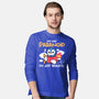 Paranoid Penguin-Mens-Long Sleeved-Tee-NemiMakeit