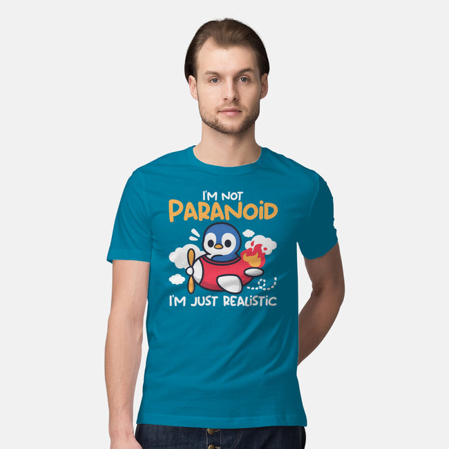Paranoid Penguin-Mens-Premium-Tee-NemiMakeit