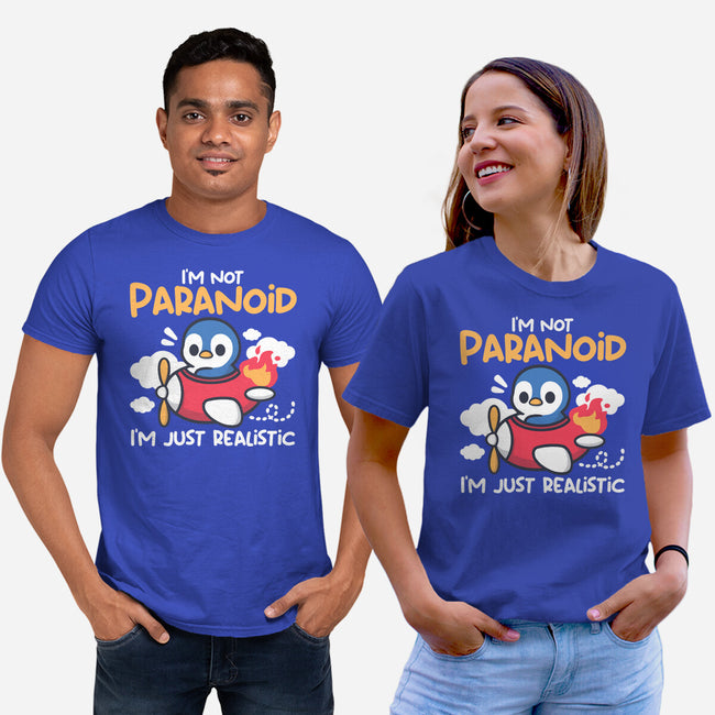 Paranoid Penguin-Unisex-Basic-Tee-NemiMakeit