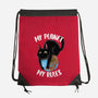 My Rules-None-Drawstring-Bag-zascanauta