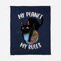 My Rules-None-Fleece-Blanket-zascanauta