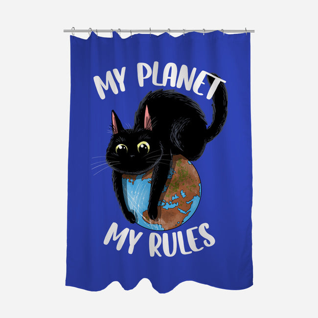 My Rules-None-Polyester-Shower Curtain-zascanauta