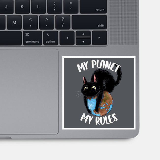 My Rules-None-Glossy-Sticker-zascanauta