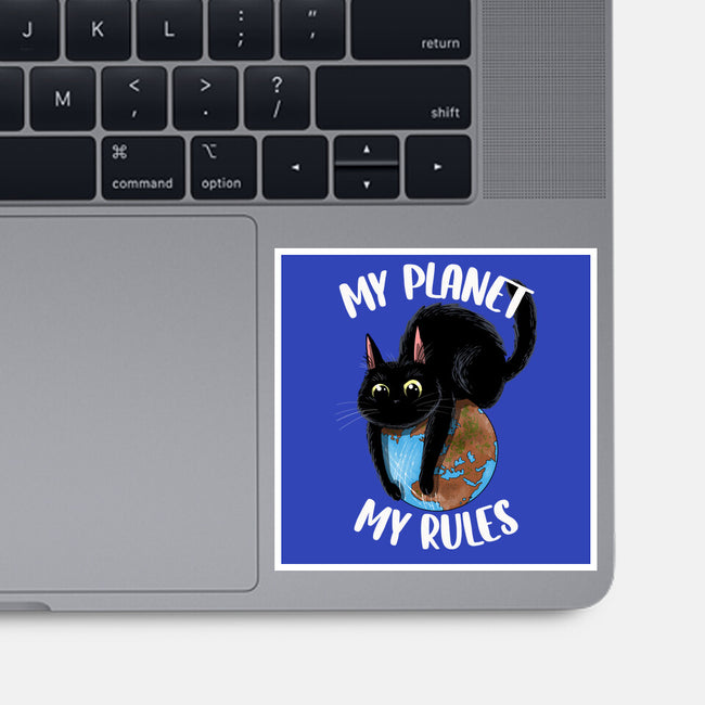 My Rules-None-Glossy-Sticker-zascanauta