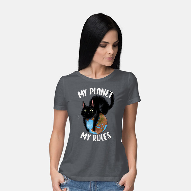 My Rules-Womens-Basic-Tee-zascanauta