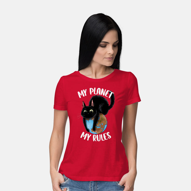 My Rules-Womens-Basic-Tee-zascanauta
