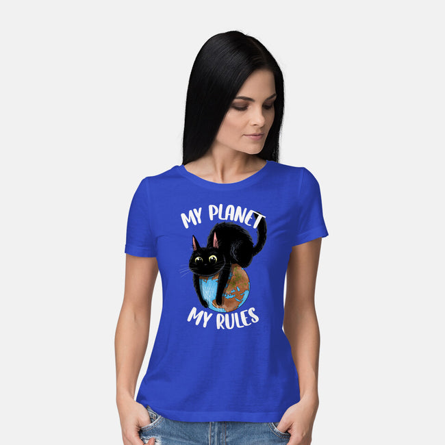 My Rules-Womens-Basic-Tee-zascanauta