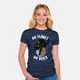 My Rules-Womens-Fitted-Tee-zascanauta