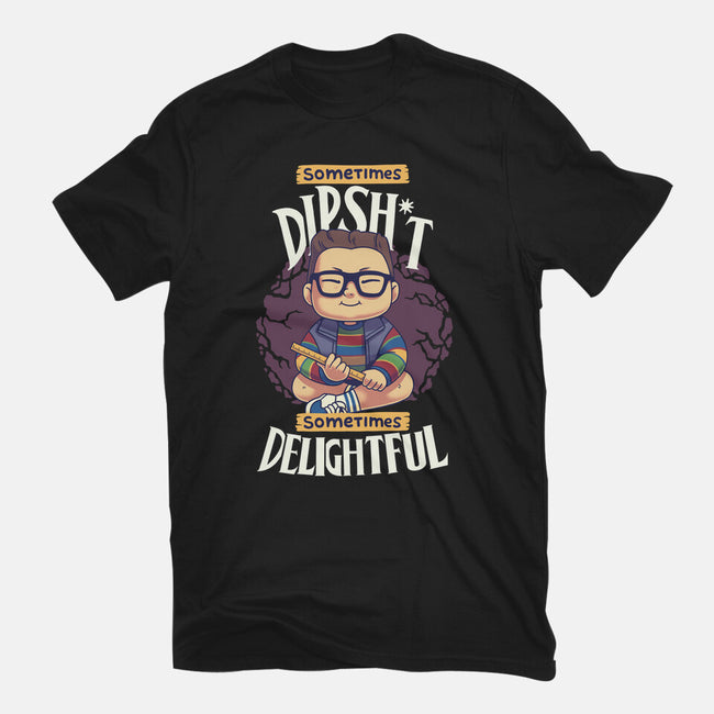 Sometimes Delightful-Unisex-Basic-Tee-Geekydog