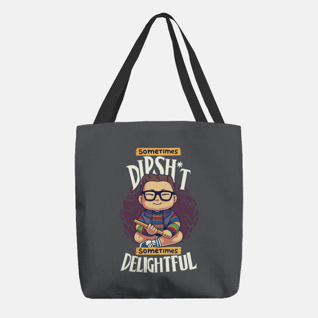 Sometimes Delightful-None-Basic Tote-Bag-Geekydog