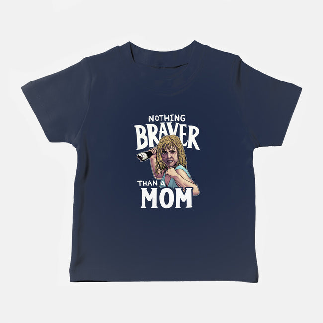 Nothing Braver-Baby-Basic-Tee-Geekydog